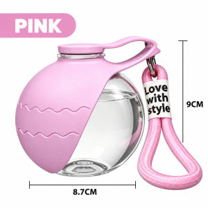 285ML Portable Pet Water Dispenser Dog Travel Drinking Bottle Easy to Carry for Outdoor Adventures