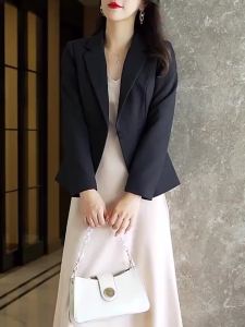 2023 HOT Small Suit Blaze for Women Plus Size S-4XL Fashion Jacket Short Temperament Casual Thin Suit Top Ladies Elegant Office Work Clothes
