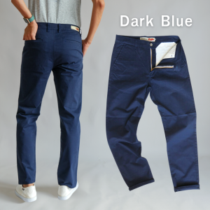 กางเกงขายาวชิโน่ ผ้านิ่ม!!!!ยืด!!! ฟอกนุ่ม ทรงกระบอกเล็ก Slim-fit หลายสี (สีไม่ตก Ogle 812202