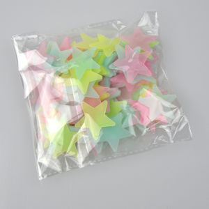 100/300pcs Glow in The Dark Star Stickers Kids Ceiling & Room Magical Night Sky Decor Bedroom Aesthetic