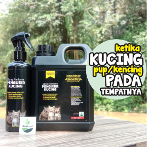 PENGUSIR KUCING LIAR Mengusir Tanpa Menyakiti (PAKET HEMAT 1 LITER+250ML)