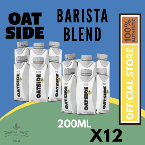 Oatside Barista Blend Oat Milk 6x 12x 24pcs x 200mL Pocket Packs 100% Plant-Based Milk Vegan Milk Non-Dairy Barista Milk