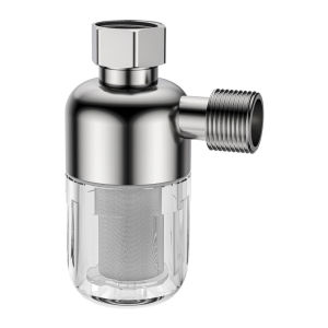 Household Water Heater Pre-Filter Anti-Scale Inlet Tap Water Filter for Gas/Electric Water Heaters Removes Sediment & Scale Compatible with Shower/Washing Machine Home Purifier Filtration