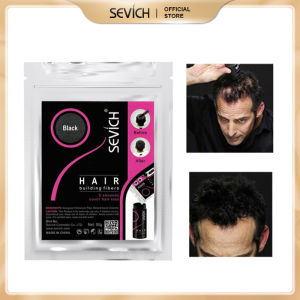 SEVICH 100g Hair Building Fiber Thickening Hair Fiber Black