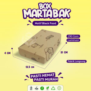 Dus Martabak Laminasi 290 Gsm (Isi 20 Pcs-B.40K2)