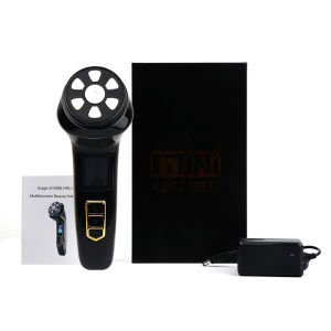 DECINIEE 4 in 1 Mini HiFU Machine Ultrasound RF EMS Pulse Facial Beauty Device Neck Lifting Skin Tightening Anti Wrinkle Face Massager