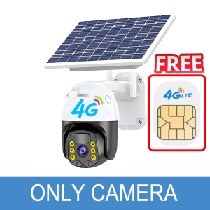 Hikvision FREE 4G SIM card Solar CCTV Camera No Wifi Need Waterproof Alarm Surveillance With Audio and Speaker HD 1080 PTZ With Solar Charging Panel