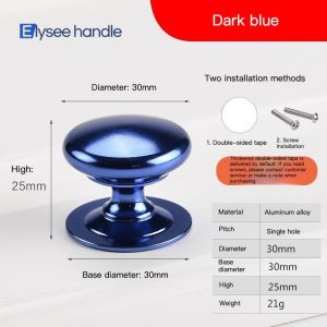 Self-Adhesive Cabinet Handles Aluminum Alloy Non-Perforated Drawer Pulls for Wardrobe Cupboard Kitchen Door