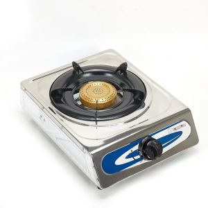 Double Burner Gas stove/Dapur Gas with Regulator stove stainless steel Dapur Gas Cooker stove