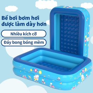 Bể bơi phao ABS- 1m1-2 tầng nhỏ gọn cho bé..