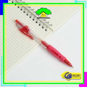 MI-A105 Pulpen Gel Cetekan Ink 0.5mm / Pulpen Mekanik Standar Tinta Cair / Bolpoint Pen Polos