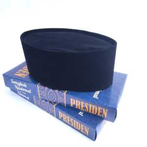 PECI BORDIR QIROATI SONGKOK NASIONAL PRESIDENT KOPIAH ANAK DAN DEWASA TINGGI 9 CM