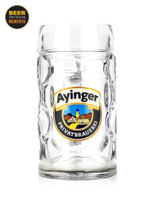 แก้วเบียร์เยอรมัน Ayinger Oktoberfest 1 ลิตร อัยยิงเงอร์ อ็อกโทเบอร์เฟสต์ สำหรับ Lager นำเข้า