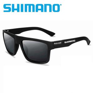 SEA JJT SHIMANO Polarized Sports Sunglasses for Men Outdoor Fishing Cycling UV400 Protection Fashionable Design