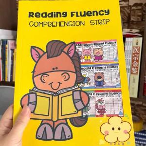 Reading Fluency Comprehension Strip English Reading Practice Book Primary School 儿童英语阅读流畅理解训练书 阅读练习