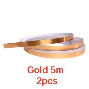 50m/roll floor tile gap tape gold aluminum foil mildew-proof tile tape decorative self-adhesive wall and floor tape stickers suitable for living room bedroom kitchen waterproof decal ceiling wall floor tile adhesive