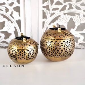 Celson By Sonamm Singh ( SG Seller ) Zahra Brass Finish Lantern
