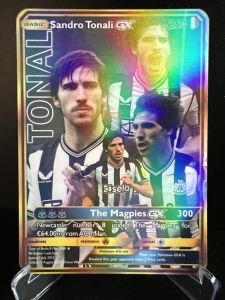 Sandro Tonali GX Pokemon Card