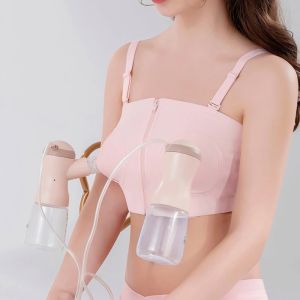 Maternity Bra For Breast Pump Special Nursing Bra Easy To Take Off Breastfeeding Accessories Hands Free Pumping Bra