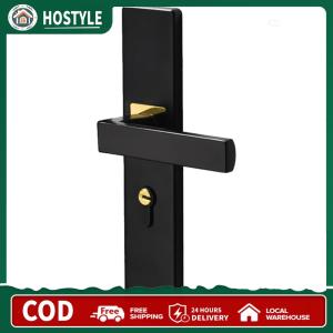 Electronic Door Lock with Split Handle and Key Access for Interior Wooden Doors Modern Security Solution