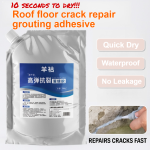 10s To Dry Roof Floor Crack Repair Glue Anti-Cracking Waterproof Grouting Adhesive Quick Dry House Seam Filling Sealant