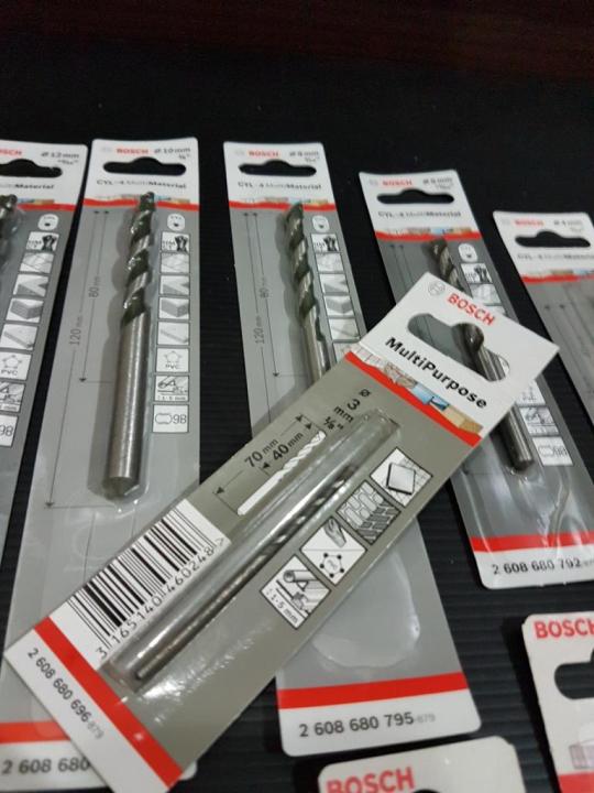 MATA BOR MULTIFUNGSI BESI BETON KAYU BOSCH MM MULTI PURPOSE DRILL BIT  Lazada Indonesia