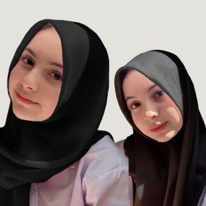 Kerudung Sekolah Segi Empat Jilbab segi 4 SMP SMA Mts MA