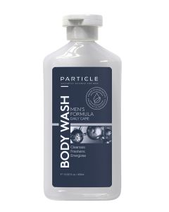 Particle Men’s Body Wash Daily Skin Care for Men with Dead Sea Minerals Hydrating Moisturizing Shower Gel and Cleanser for Men All Skin Types Fresh Citrus and Woody Scent 13.52 FL OZ