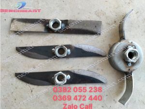 Dao băm bèo tây rau muống chuối