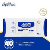 ANDLOVE Non-Alcohol Unscented Adult Wipes: 1200 Sheets & 30 Packs