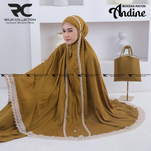 Raja Collection459 - Mukena Dewasa Jumbo Rayon Polos Andine ( COD )