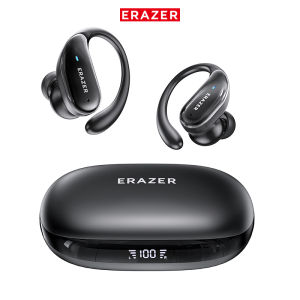 (HD1)ERAZER XT80 Pro Earbuds - Bluetooth 5.4 with ANC Noise Cancellation Sports Headset IPX7 Waterproof HiFi Sound LED Display and Microphone. ERAZER XT80 Pro Fon kepala Earbud Bluetooth 5.4 dengan Pembatalan Bunyi ANC Headset Sukan Kalis Air IPX7