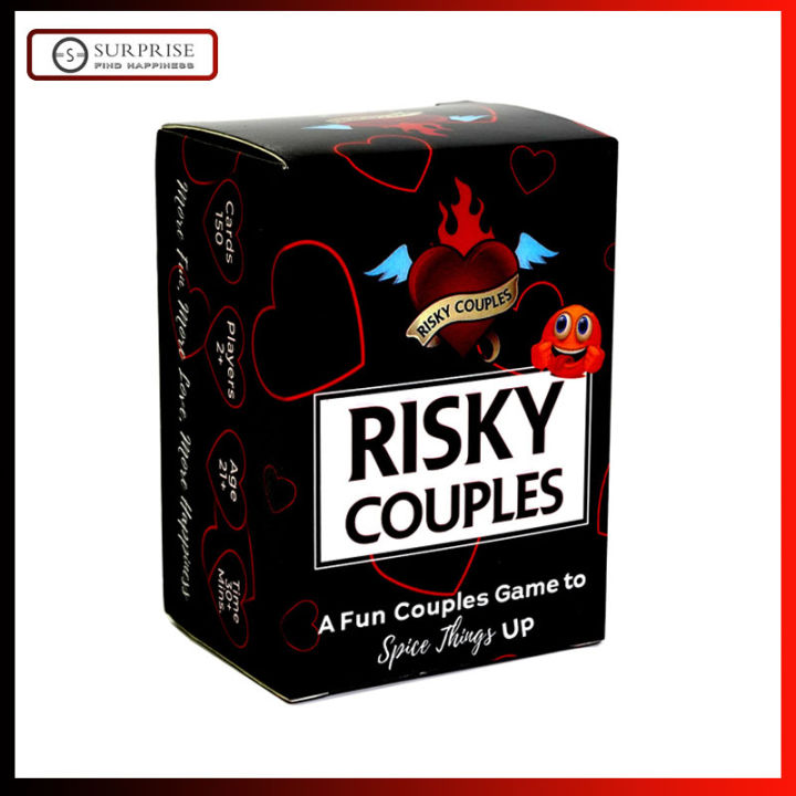 Card Game RISKY COUPLES - Super Fun Couples Game for Date Night: 150 ...