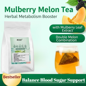 3 in 1 Herbal Tea with Mulberry Leaf and Bitter Melon for Inner Balance Blood Sugar Support Metabolism Aid Natural Detox Blend