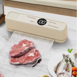 DUDAN Wireless Vacuum Sealing Machine Mini Fully Automatic Plastic Sealing Machine Kitchen Gadget Heat Sealing Food Packaging Machine Household Use