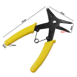 Multifunction 2-in-1 DIY Snap Spring Ring Circlip Removal Install Plier