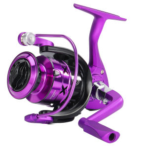 Sougayilang Gulungan Pancing Spinning Reel 5.2: 1 Rasio Roda Gigi Kecepatan Tinggi Drag 8kg Gulungan Ikan Mas Seri 1000-7000 Untuk Bass Air Tawar