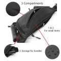 Motorcycle Scooters Safety Belt Rear Seat Passenger Grip Grab Adjustable Waist Pack Rear Seat Safety Handle Bag. 