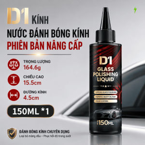 Tẩy Kính Gương Phủ Bóng Nano D1 Chống Bám Nước Loại Bỏ Màng Bám Dầu Mỡ Cho Ô Tô Mũ Bảo Hiểm Vuadienmay