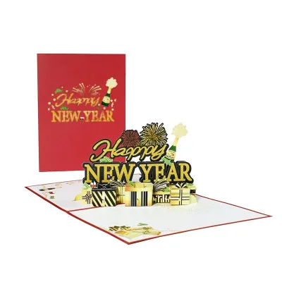 Christmas Cards 3D Merry Christmas Greeting Card With Music And Light Celebration Keepsake For Kids Boys Girls Family Greetings