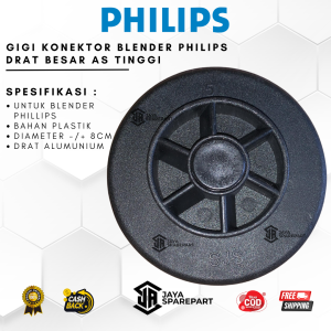 GIGI KONEKTOR BLENDER PHILIPS DRAT BESAR AS TINGGI | Sparepart Blender
