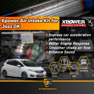 Xpower Air Intake System Honda Jazz GK 2014-2020 With Open Pod Filter Tambah Kuasa Jimat Minyak XP-GK
