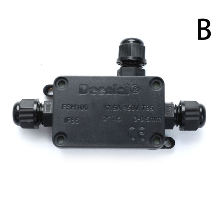 Hộp nối ngoài trời hộp nối cáp điện IP66 chống nước 2 3 chiều | Lazada ...