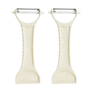 GOLIFE Vegetable Peeler Grater Serrated Blade Peeler Stainless Steel Multifunctional Paring Knife Planing