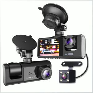 máy ghi âm xe kết nối không dây điện thoại di động không chặn tầm nhìn màn hình ô tô camera ba