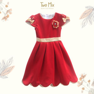 Dress Anak Cewek - Baju Anak Perempuan Lebaran Fashion Usia 0-12 tahun 4129