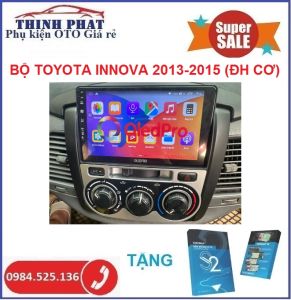 [ TẶNG BẢN ĐỒ VIETMAP S2] Bộ màn hình OLEDPRO A5 lắp xe TOYOTA INNOVA 2013-2015 ĐIỀU HÒA CƠ. Màn lắp sim OLEDPRO A5 ram2/32gb chíp 8x màn chuẩn QLED  xem camera oto youtubenghe đài FM VOV...Đầu dvd giá rẻ lắp dòng xe MAZDA NISSAN KIA HYUNDAI HONDA