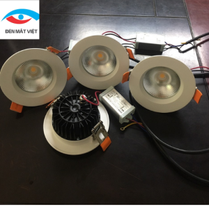 Đèn LED Âm Trần Chống Nước 12W 15W 18W IP65 Ánh Sáng Trắng Vàng Trung Tính Bảo Hành 2 Năm