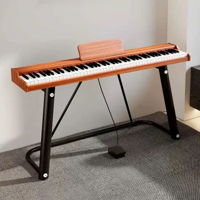 Đàn Piano Điện Tử 88 Phím Cao Cấp Hiện Đại Âm Thanh Siêu Trong Kèm Pedal - Đàn Organ Cho Người Lớn Trẻ Em Chân Đàn Chữ X
