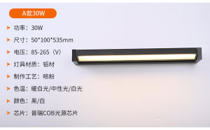 SXH Adjustable Angle Outdoor Waterproof Garden Wall Lamp with Wiring Simple and High-end Aluminum Wall Lamp